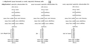 0011 A01 සම්බුදුපියාණන්ට මුගලන් මහරහතුන්ට හා ආනන්ද හාමුදුරුවන්ට  තීර්තකයෙකු බැනීම.jpg